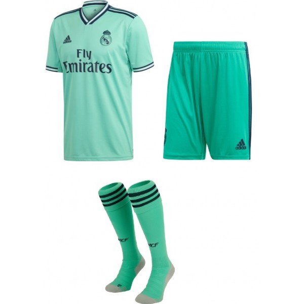 Kit adulto oficial Adidas Real Madrid 2019 2020 III jogador